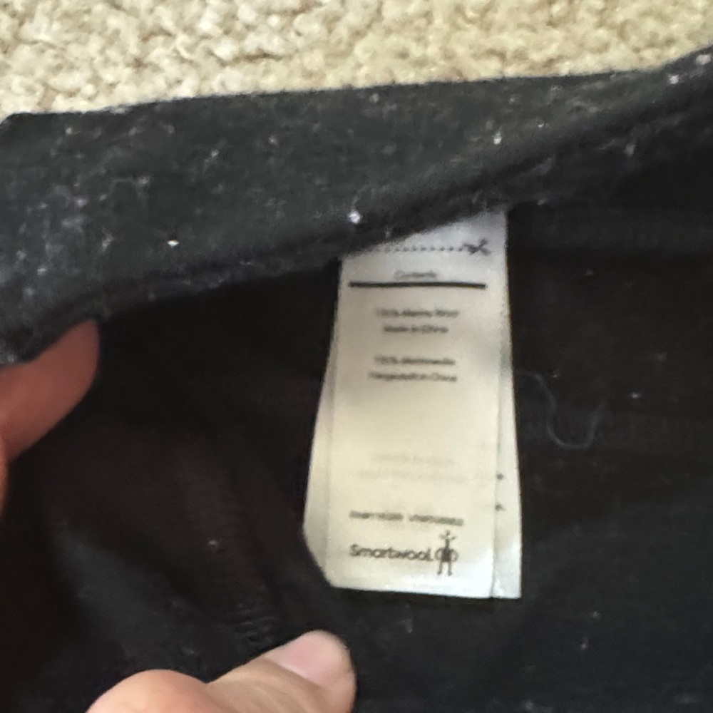 Smartwool Black Leggings - Picture 3 of 4